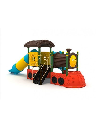 Игровая площадка уличная Паровоз Метод парк